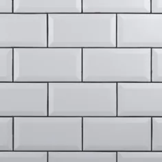 کاشی Merola Tile Crown Heights 3 in x x 6 in. کاشی دیواری سرامیکی مات سفید (6.03 فوت مربع / مورد)