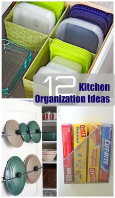 12 ایده سازمان آشپزخانه فوق العاده ساده