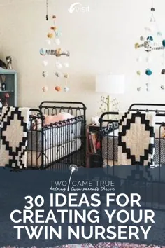 30 ایده برای ایجاد مهد کودک دوقلو
