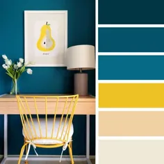 Welche Farbe passt zu Gelb؟  Einrichtungsideen und Kombinationen
