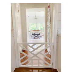 دروازه هندسی با PET DOOR گربه درب سگ درب کودک |  اتسی