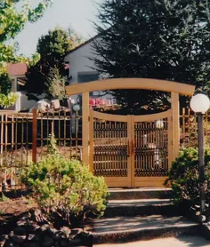 دروازه ژاپنی ، دروازه ورودی ، دروازه باغ ،