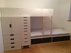 تختخواب سفارشی FLAXA با فضای ذخیره سازی زیاد - هکرهای IKEA