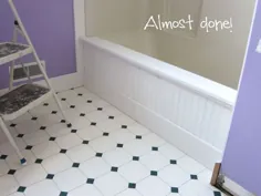 بهسازی خانه DIY: آرایش حمام بودجه |  InMyOwnStyle.com