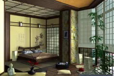 اتاق خواب به سبک ژاپن