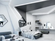 طراحی اتاق خواب آینده نگرانه