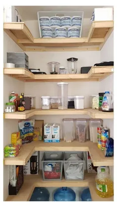 ایده های ذخیره سازی برای فضای کوچک انبارهای آشپزخانه