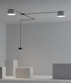 Vibia | لامپ سقفی لوله ای