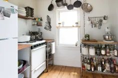 8 روش برای جعل فضای بیشتر آشپزخانه در هنگام بازسازی گزینه ای نیست