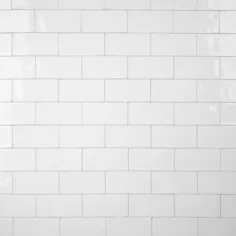 کاشی Merola Castillo White 3 اینچ x 6 اینچ. کاشی دیواری سرامیکی مترو (5.67 فوت مربع در مورد) - WDC36CSGWH - انبار خانه