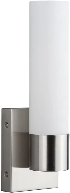 دیوار حمام LED یکپارچه Perpetua |  Nickel Vanity Light Fixture LL-SC941-BN