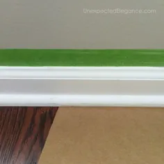 راه سریع و آسان برای رنگ آمیزی تخته های پایه (روی سطوح سخت)