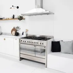 رویاها از این آشپزخانه سفید ساخته شده اند