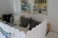 Kinderzimmer Makeover mit IKEA Kura Hack |  ژول کلاین فرویدن