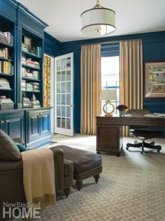 کاتلین والش یک به روزرسانی رنگارنگ را به یک خانه سنتی می بخشد - New England Home Magazine