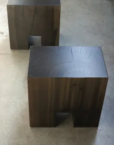 چهارپایه بلوک چوبی - Gulassa & Co.