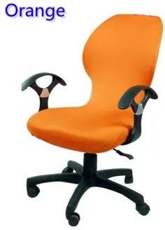 6.9 دلار آمریکا | رنگ صندلی کامپیوتر نارنجی رنگ Lycra مناسب برای صندلی اداری با تزیین روکش صندلی صندلی اسپندکس عمده فروشی | روکش صندلی | عمده فروشان روکش صندلی عمده فروشی روکش صندلی - AliExpress
