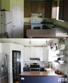 آشپزخانه: قبل و بعد!