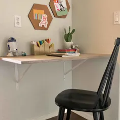 چگونه میز کار DIY آسان برای کودکان بسازیم