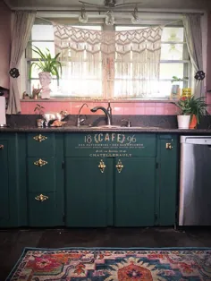 8 کابینت آشپزخانه رنگارنگ - یافته های Fle Market: ایده های تزیین خانه و باغ توسط متخصصین تزئینات داخلی