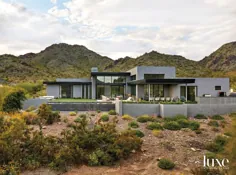 برای این خانه مدرن دره بهشت ​​توسط طراح داخلی لورل پفاننستیل، فضای داخلی جریان دارد...