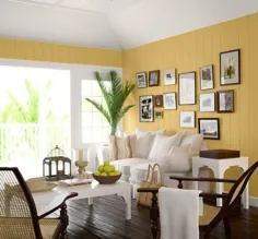 9 طرح رنگ برای اتاق های خانواده