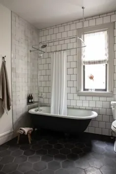 طراحی حمام با کاشی تمیز کننده