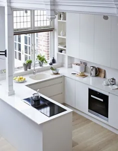 بهترین 26 ایده کاملا سفید برای آشپزخانه |  دکوهولیک