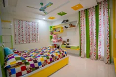 اتاق خواب مجلل کودکان طراحی شده توسط nabh design & Associated nabh Design & Associated مهد کودک مدرن / اتاق کودکان تخته سه لا سبز |  احترام گذاشتن