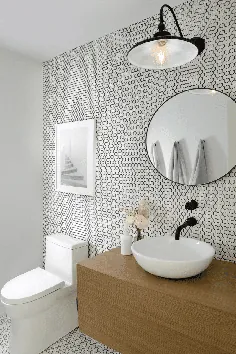 20 ایده کاشی کف حمام برای دادن فضاهای کوچک به سبک اصلی