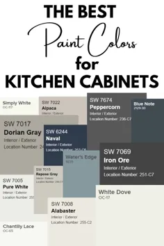 رنگ های محبوب کابینت آشپزخانه