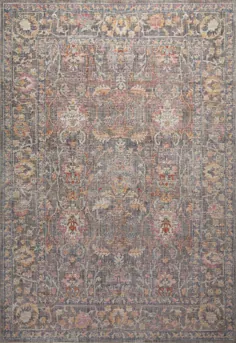 Chris Loves Julia x Loloi Rosemarie ROE-01 |  فرشهای منطقه سنتی پوشیده از Vintage |  فرش مستقیم