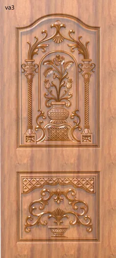 طراحی درب چوبی