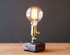 چراغ های صنعتی دکوراسیون روستایی چراغ های ادیسون steampunk توسط UrbanEdison