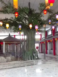 درخت Banyan مصنوعی الیاف شیشه سفارشی