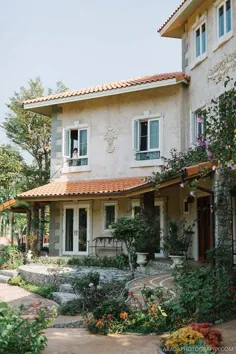 طراحی خانه فرانسوی ریورا