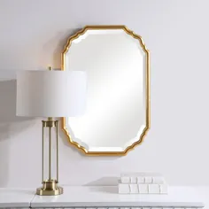 آینه دیواری قاب اول طلای کوپر 251 |  بلاکور