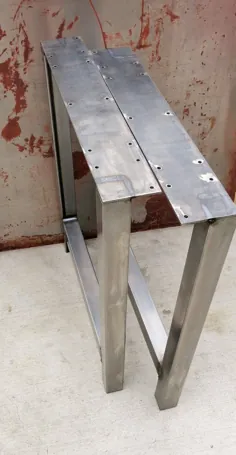 پایه های میز فلزی H شکل 2x2 |  اتسی