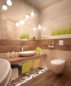 20 kreative Spa-Badezimmer-Ideen für Ihre beste Referenz #badezimmer #beste # id... - 2019 - حمام دی