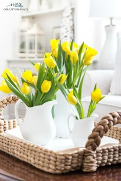 از اوایل بهار استقبال کنید: رنگ های بهاری ، گل ها و موارد دیگر - در محل ساتن