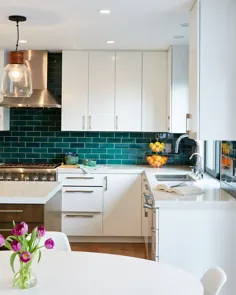پروژه های دست ساز کاشی و سرامیک آشپزخانه توسط Mercury Mosaics