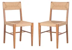 صندلی پشتی تخته سنگ چوبی جامد