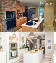 چگونه آشپزخانه سال 1980 خود را با هزینه کم هزینه دیوانه وار - آشپزخانه DIY نوسازی کردم