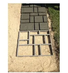 سنگ فرش بتونی قالب سنگ فرش مسیر سنگفرش مسیر پیاده رو مسیر ساخت ساز سنگفرش