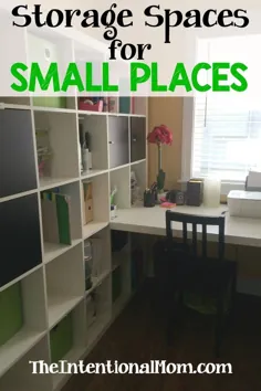 فضاهای ذخیره سازی برای مکان های کوچک