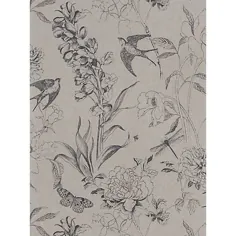 طراحان صنفی Jardin des Plantes Sibylla Paste the Wallpaper Wallpaper، Birch PDG714 / 01
