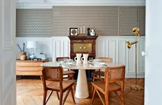 گشت و گذار در آپارتمان پاریسی و ظریف یک طراح داخلی فرانسه
