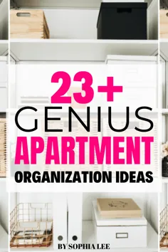 23+ ایده سازمان آپارتمان نابغه