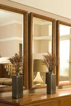 10 آینه بزرگ دیواری برای خانه شما