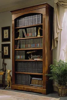 طرح نجاری قفسه کتاب Towering Tomes از مجله WOOD
